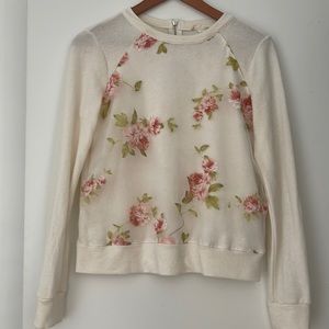 Floral pullover